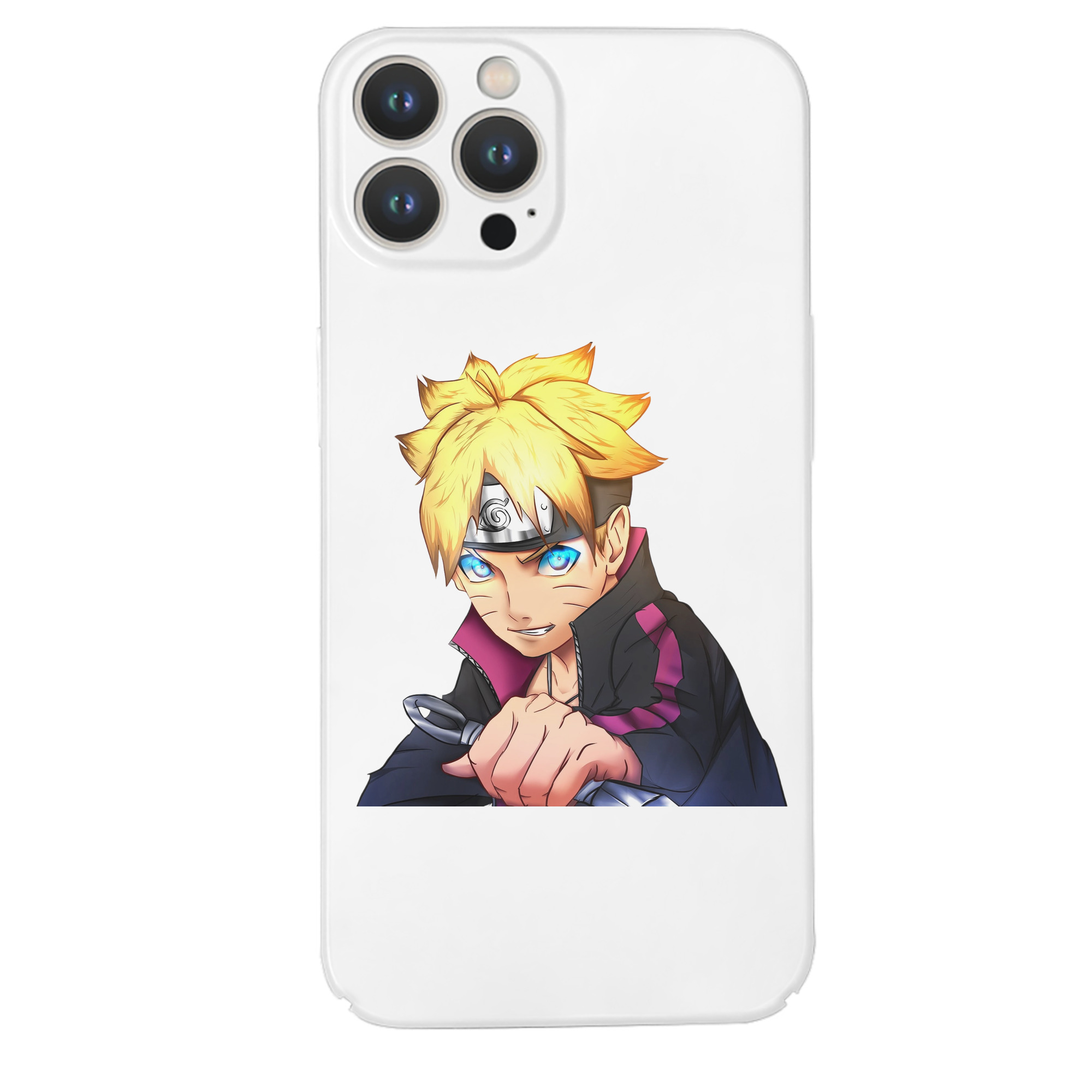 （画像用） NARUTO -ナルト- うずまき ボルト Uzumaki Boruto 【iPhone 14シリーズ対応】ハードケース